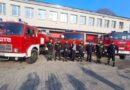 Strażacy z województwa łódzkiego podarowali Ukraińcom 11 wozów gaśniczych